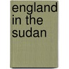 England in the Sudan by Unknown
