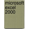 Microsoft Excel 2000 by Unknown