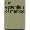 The Essentials Of Method door Onbekend