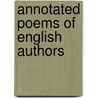 Annotated Poems Of English Authors by Unknown