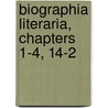 Biographia Literaria, Chapters 1-4, 14-2 door Onbekend