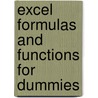 Excel Formulas And Functions For Dummies door Onbekend