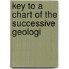 Key To A Chart Of The Successive Geologi door Onbekend