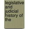 Legislative And Judicial History Of The door Onbekend