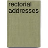 Rectorial Addresses by Unknown