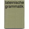 Lateinische Grammatik door Onbekend