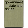 Government In State And Nation door Onbekend