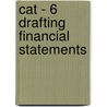 Cat - 6 Drafting Financial Statements door Onbekend