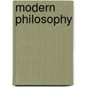 Modern Philosophy door Onbekend