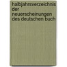 Halbjahrsverzeichnis Der Neuerscheinungen Des Deutschen Buch door Onbekend