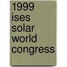 1999 Ises Solar World Congress door Onbekend