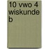 10 vwo 4 wiskunde B