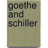 Goethe and Schiller door Onbekend