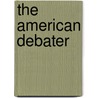 The American Debater door Onbekend