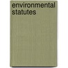 Environmental Statutes door Onbekend