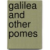 Galilea And Other Pomes door Onbekend