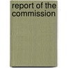 Report Of The Commission door Onbekend