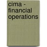 Cima - Financial Operations door Onbekend