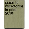 Guide to Microforms in Print 2010 by Unknown
