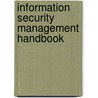 Information Security Management Handbook by Unknown