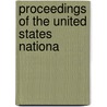Proceedings Of The United States Nationa door Onbekend