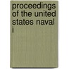 Proceedings Of The United States Naval I door Onbekend