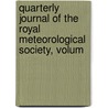 Quarterly Journal of the Royal Meteorological Society, Volum door Onbekend