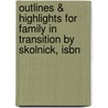 Outlines & Highlights For Family In Transition By Skolnick, Isbn door Onbekend