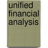 Unified Financial Analysis door Onbekend
