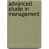 Advanced studie in management door Onbekend