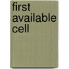First Available Cell door Onbekend