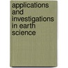 Applications And Investigations In Earth Science door Onbekend