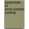 Essentials of Error-Control Coding door Onbekend