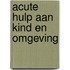 Acute hulp aan kind en omgeving
