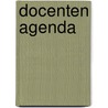 Docenten agenda door Onbekend