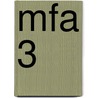 MFA 3 door J. van Esch