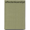 Effectenkoerslijst door Onbekend