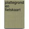 Plattegrond en fietskaart door Onbekend