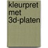 Kleurpret met 3d-platen