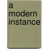 a Modern Instance door Onbekend