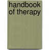 Handbook of Therapy door Onbekend