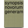 Synopsis Novorum Generam door Onbekend