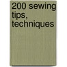 200 sewing tips, techniques door Lorna Knight