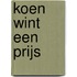 Koen wint een prijs
