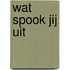 Wat spook jij uit