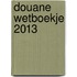 Douane wetboekje 2013