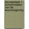 Beroepstaak 1: schoonmaken van de woonomgeving door Onbekend
