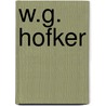 W.G. Hofker by Seline Hofker