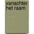 Vanachter het raam