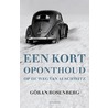 Een kort oponthoud by Göran Rosenberg